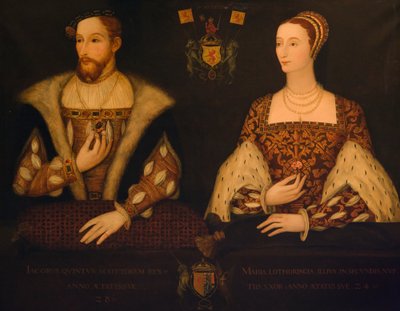 King James V and Queen Mary of Guise by Scottish School